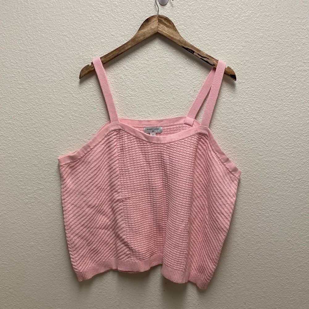 Sandy Liang x Target Barbiecore Knit Tank 3X